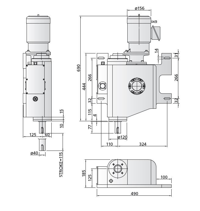 #40 Vertical Automatic Tool Changer