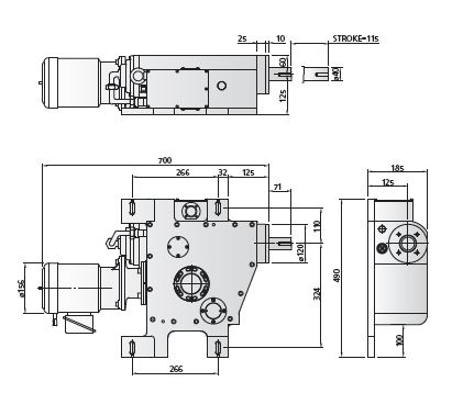 #40 Horizontal Automatic Tool Changer