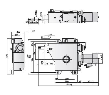 #50 Horizontal Automatic Tool Changer