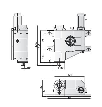 #40 GE-40 立式凸輪箱