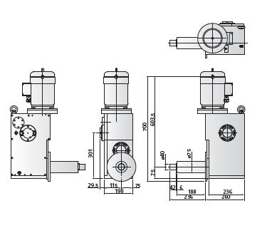 #40 Horizontal Automatic Tool Changer