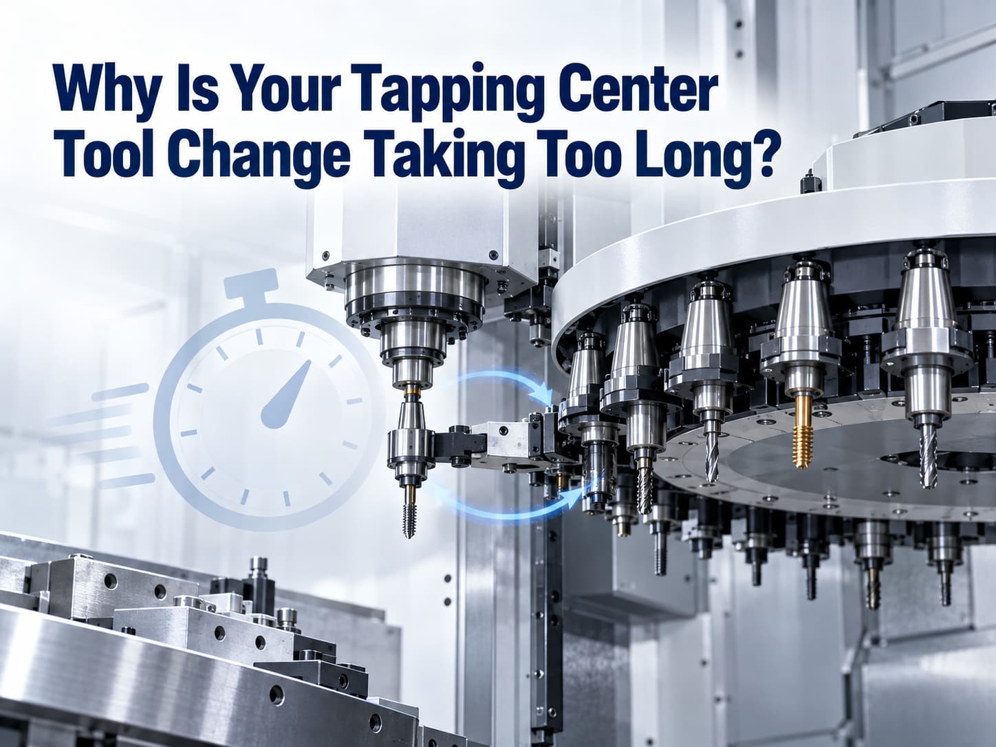 Why Is Your Tapping Center Tool Change Taking Too Long?